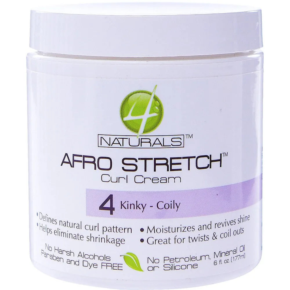 4Naturals Afro Stretch Curl Cream 177ml