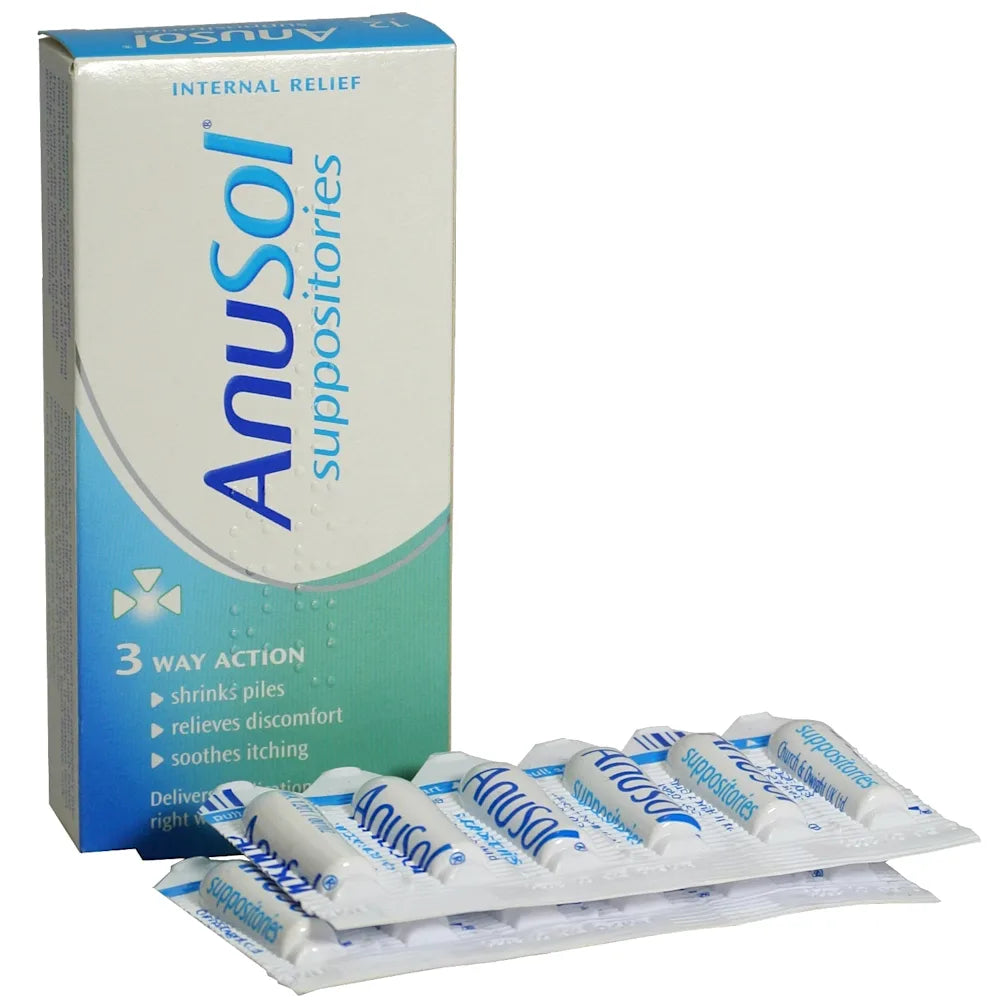 Anusol Suppositories 25mg x24
