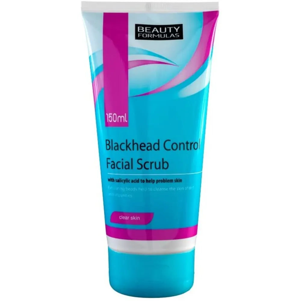 Beauty Formulas Blackhead Control Facial Scrub 150ml