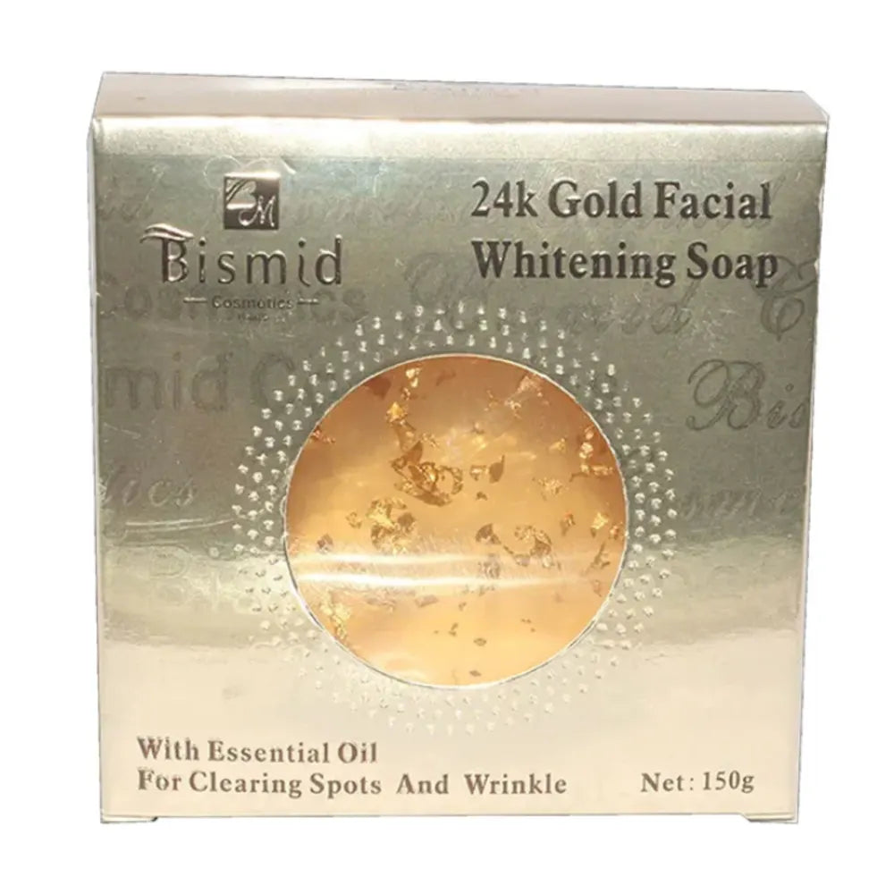 Bismid 24K Gold Facial Whitening Soap 150g