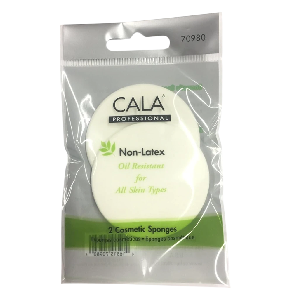 Cala Oil Resistant Cosmetics Sponge x2