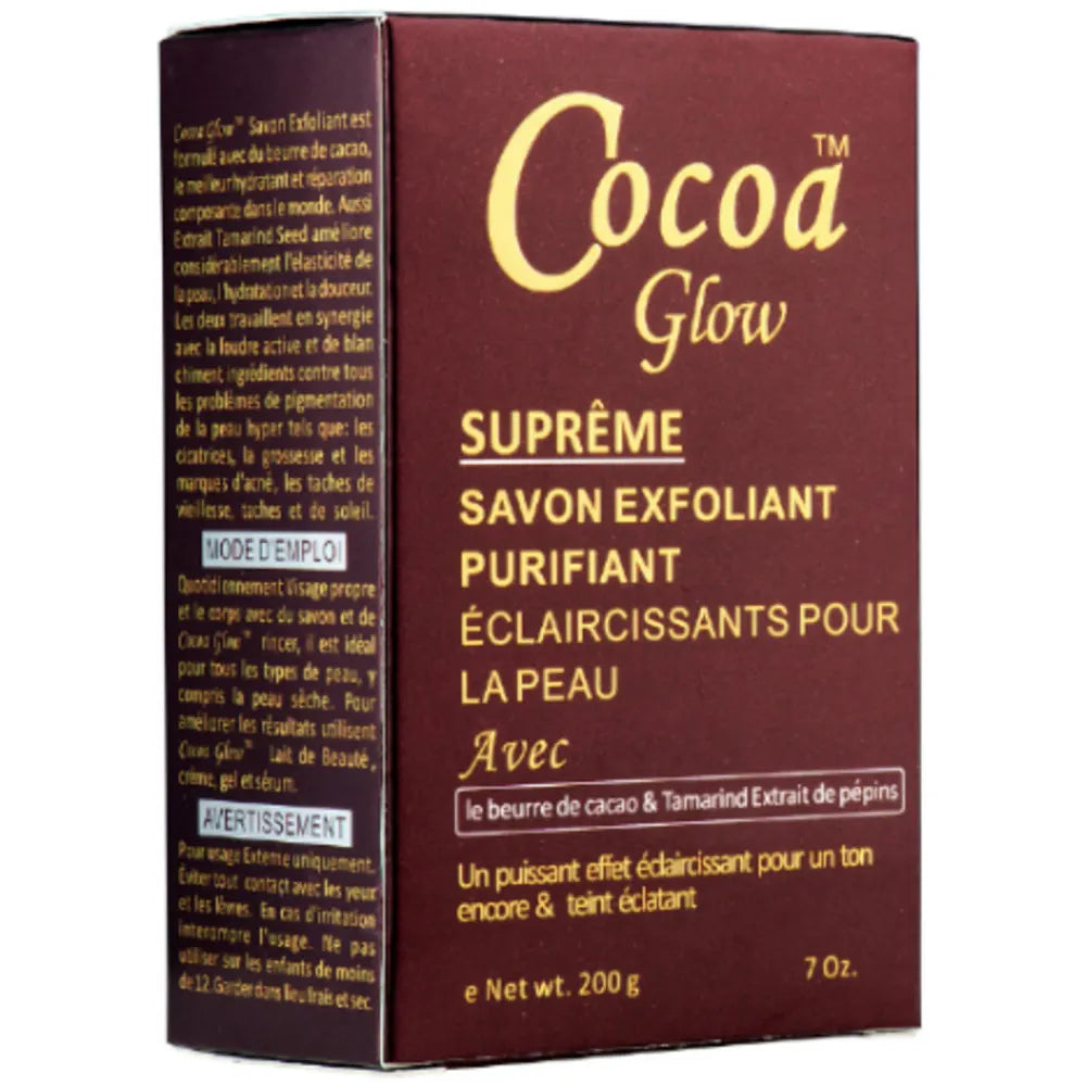 Cocoa Glow Supreme Exfoliating Soap 200g