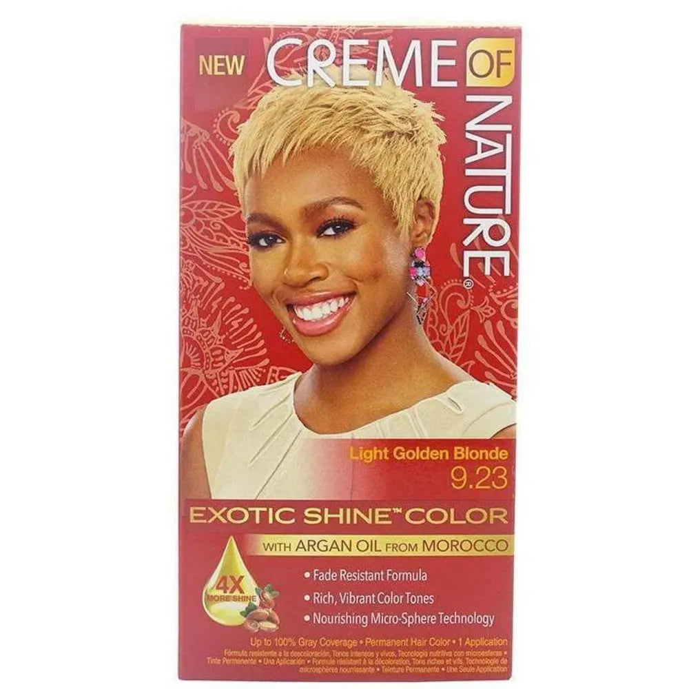 Creme Of Nature Dye Light Golden Blonde 9.2