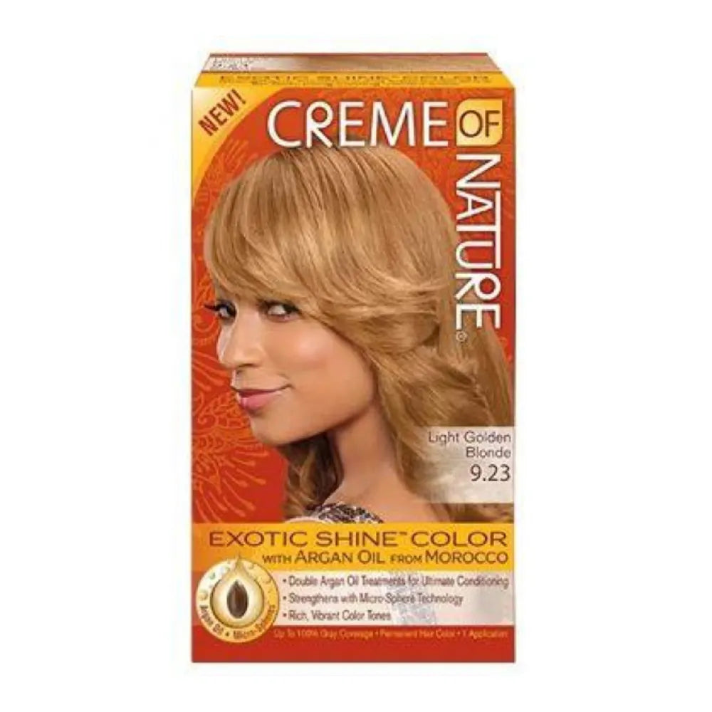 Creme of Nature Exotic Shine Hair Color 9.23 (Light Golden Blonde)