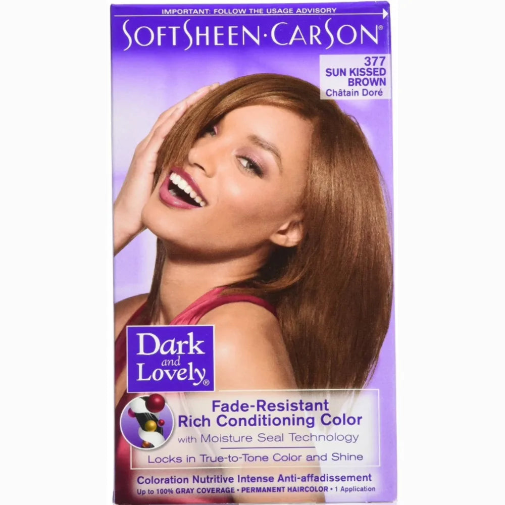 Dark & Lovely Fade Resistant Hair Colour Sun Kiss Brown #377