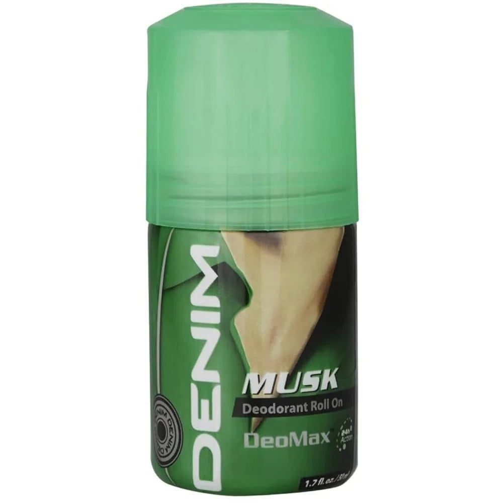 Denim Musk Deodorant Roll On DeoMax 50ml