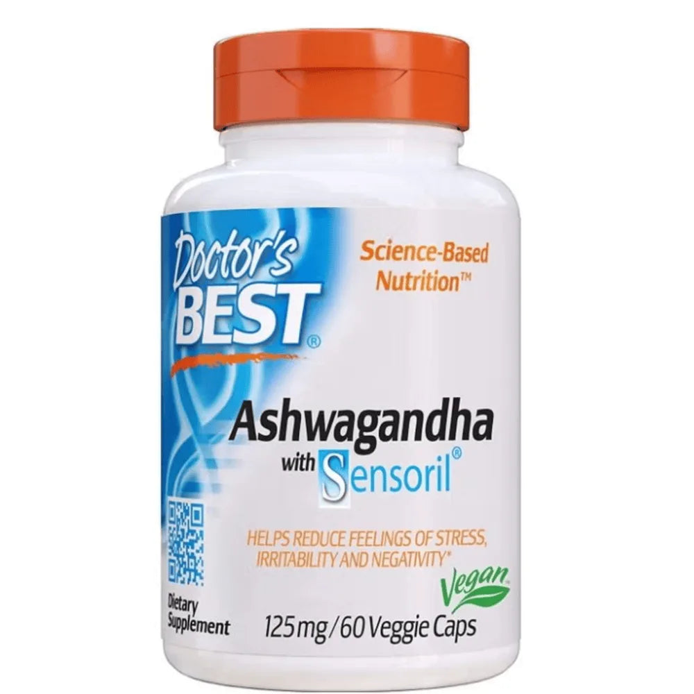 Doctor’s Best Ashwagandha with Sensoril 125mg x60