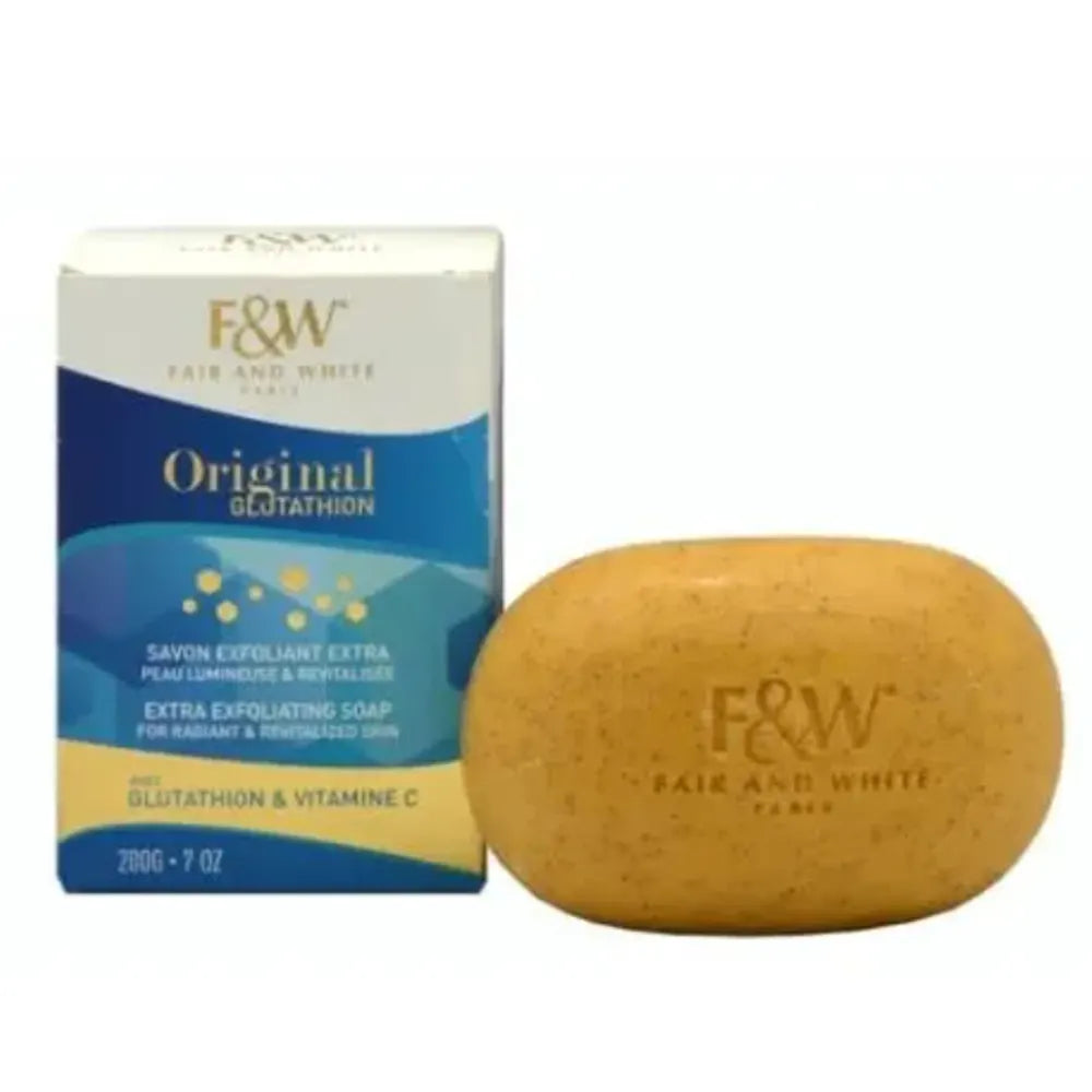 Fair & White Glutathione Vitamin C Extra Exfoliating Soap 200g