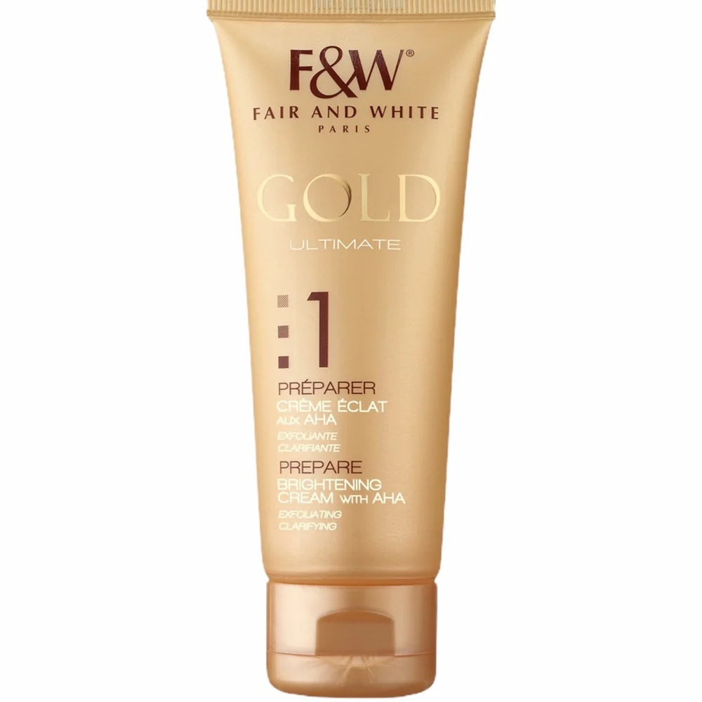 Fair & White Gold Aha Brightening Creme 75ml