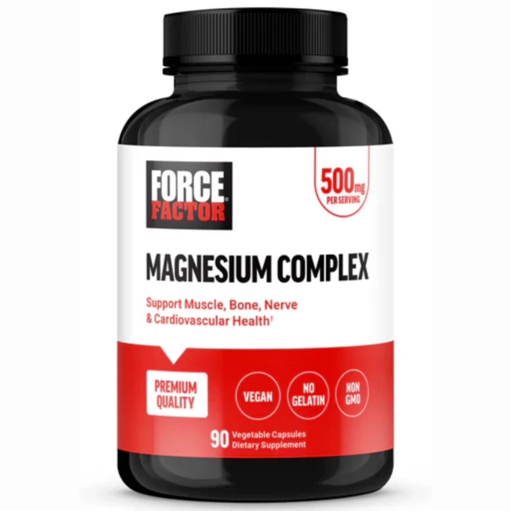 Force Factor Magnesium Complex 500mg Capsules x90