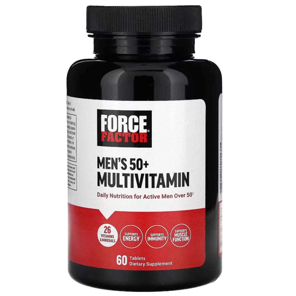 Force Factor Men's 50+ Multivitamin Tablets x60
