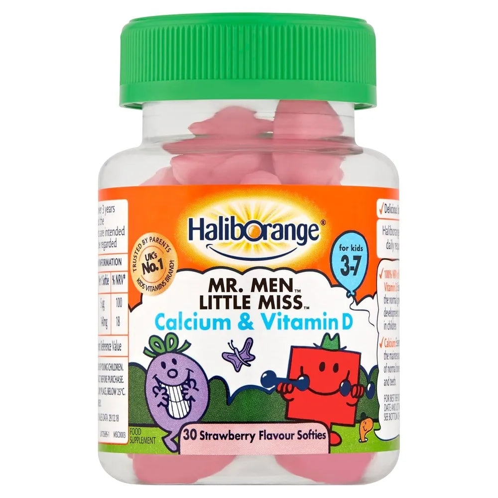 Haliborange Softies Calium & Vitamin D Strawberry x30