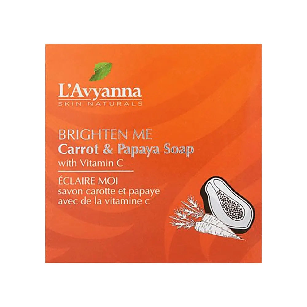 L’Avyanna Brighten Me Carrot & Papaya Soap 150g