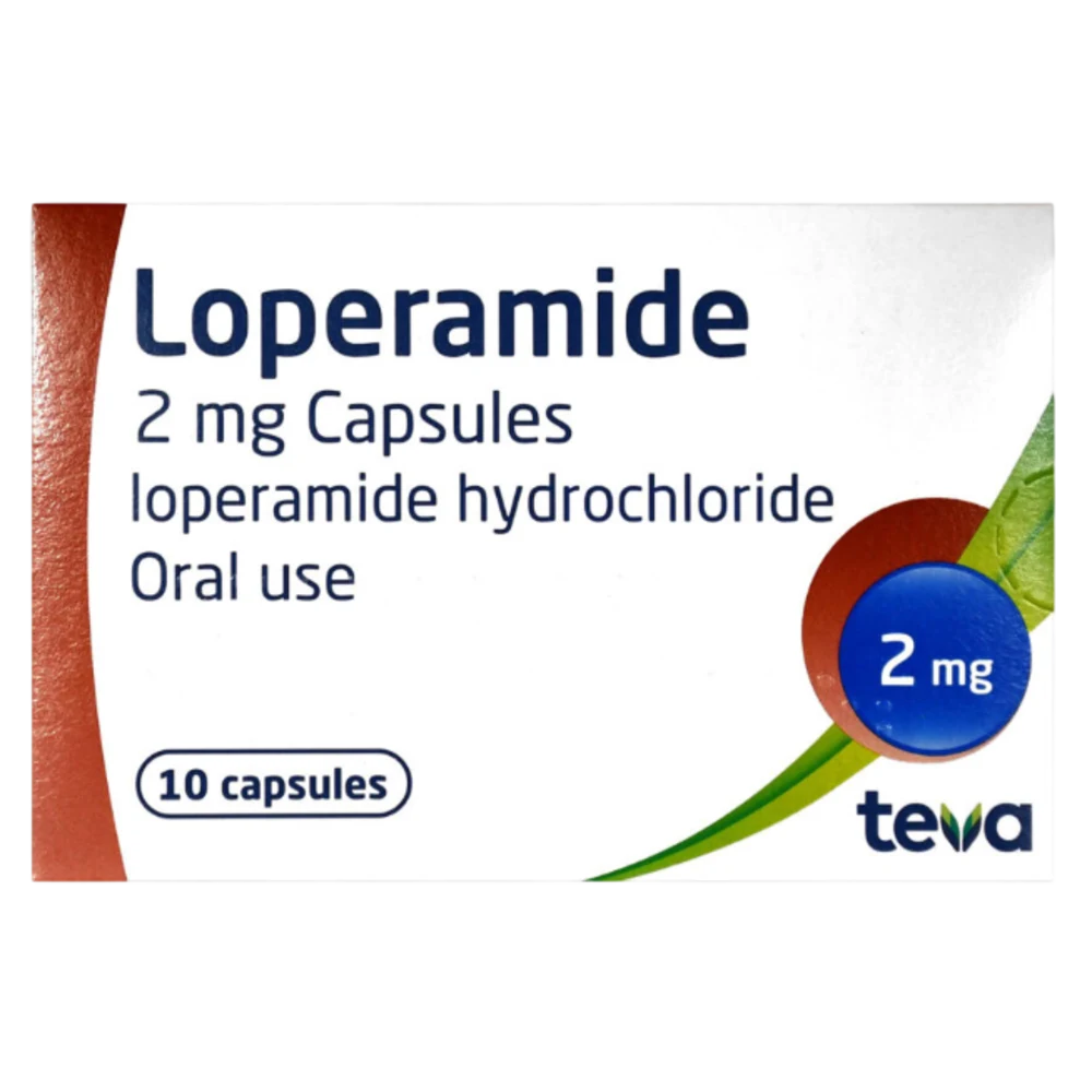 Loperamide Teva 2mg Capsules x10