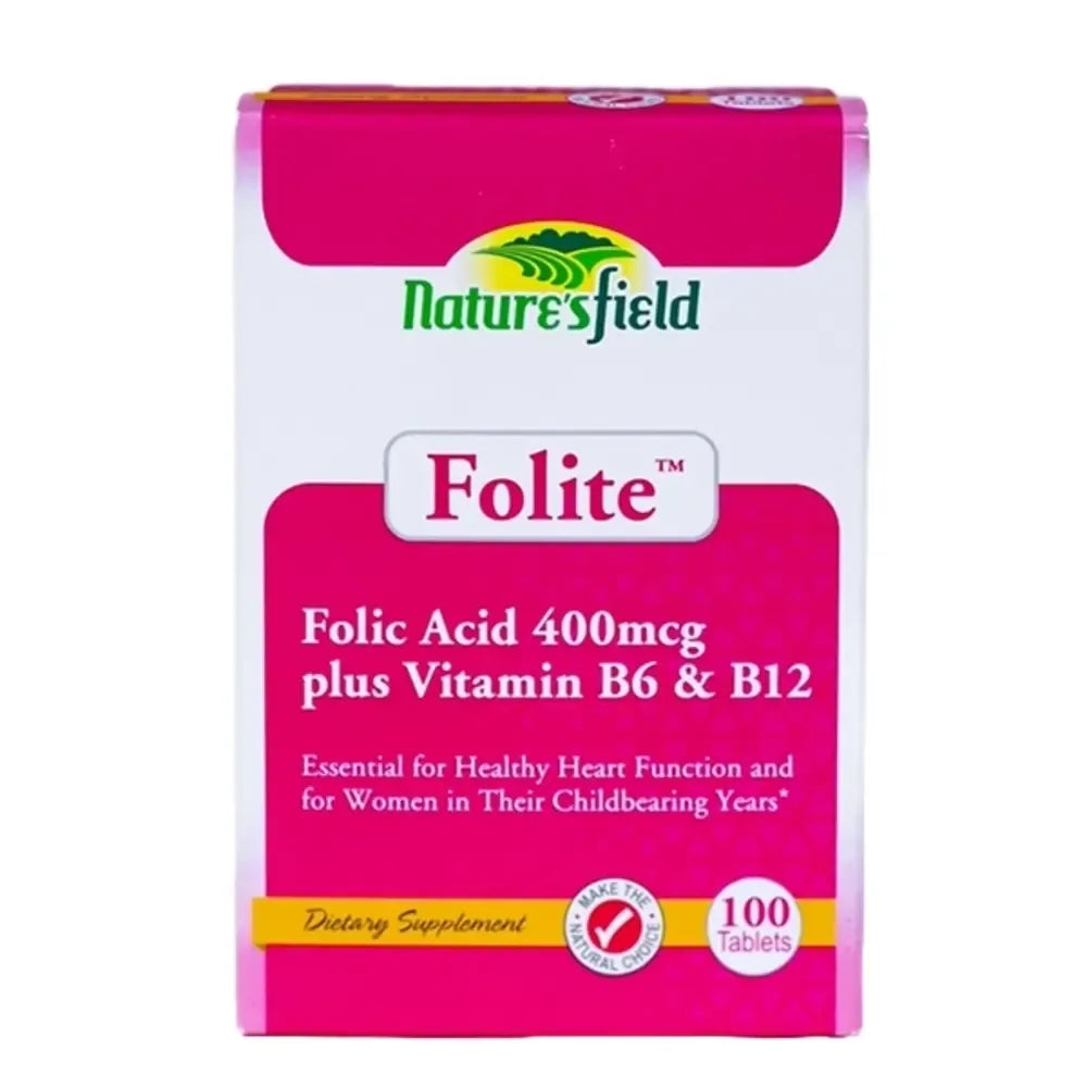 Nature's Field Folite 400 mcg x100