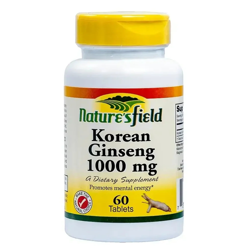 Nature’s Field Korean Ginseng Tablets x60