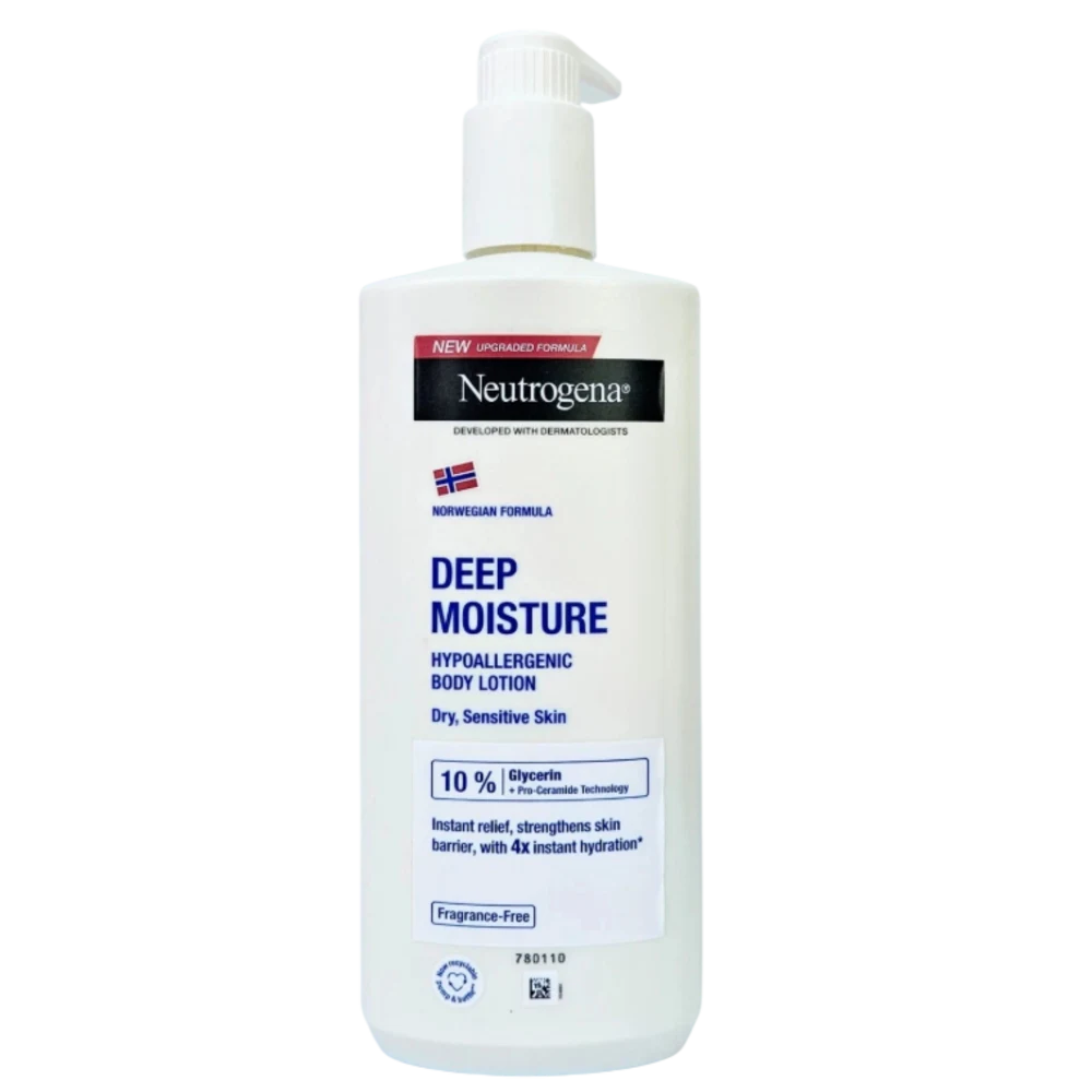 Neutrogena Deep Moisture Hypoallergenic Body Lotion 400ml