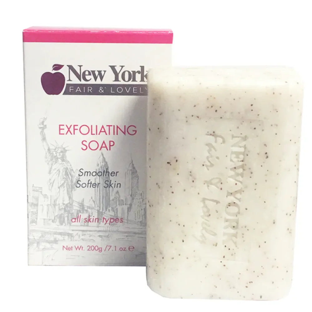 New York Fair & Lovely Exfoliating Soap 200g