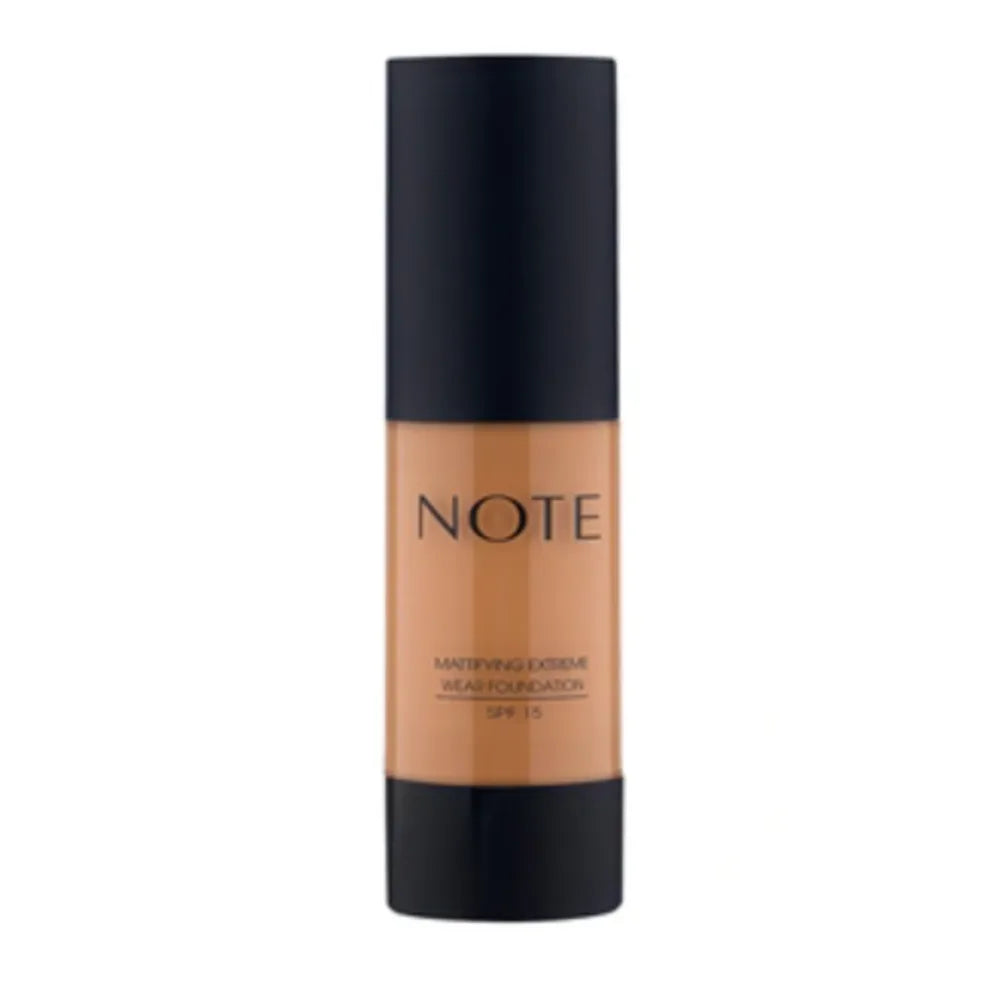Note Mattifying Extreme Wear Foundation 123 Golden Caramel