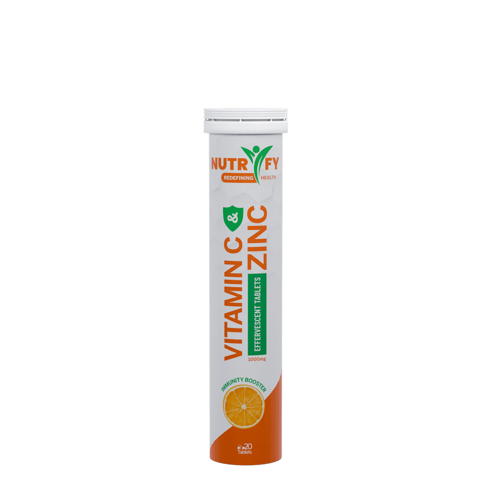 Nutrify Effervescent Vitamin C + Zinc x20