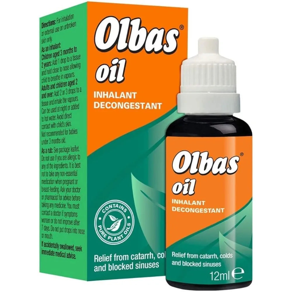 Olbas Oil Inhalant Decongestant 12ml