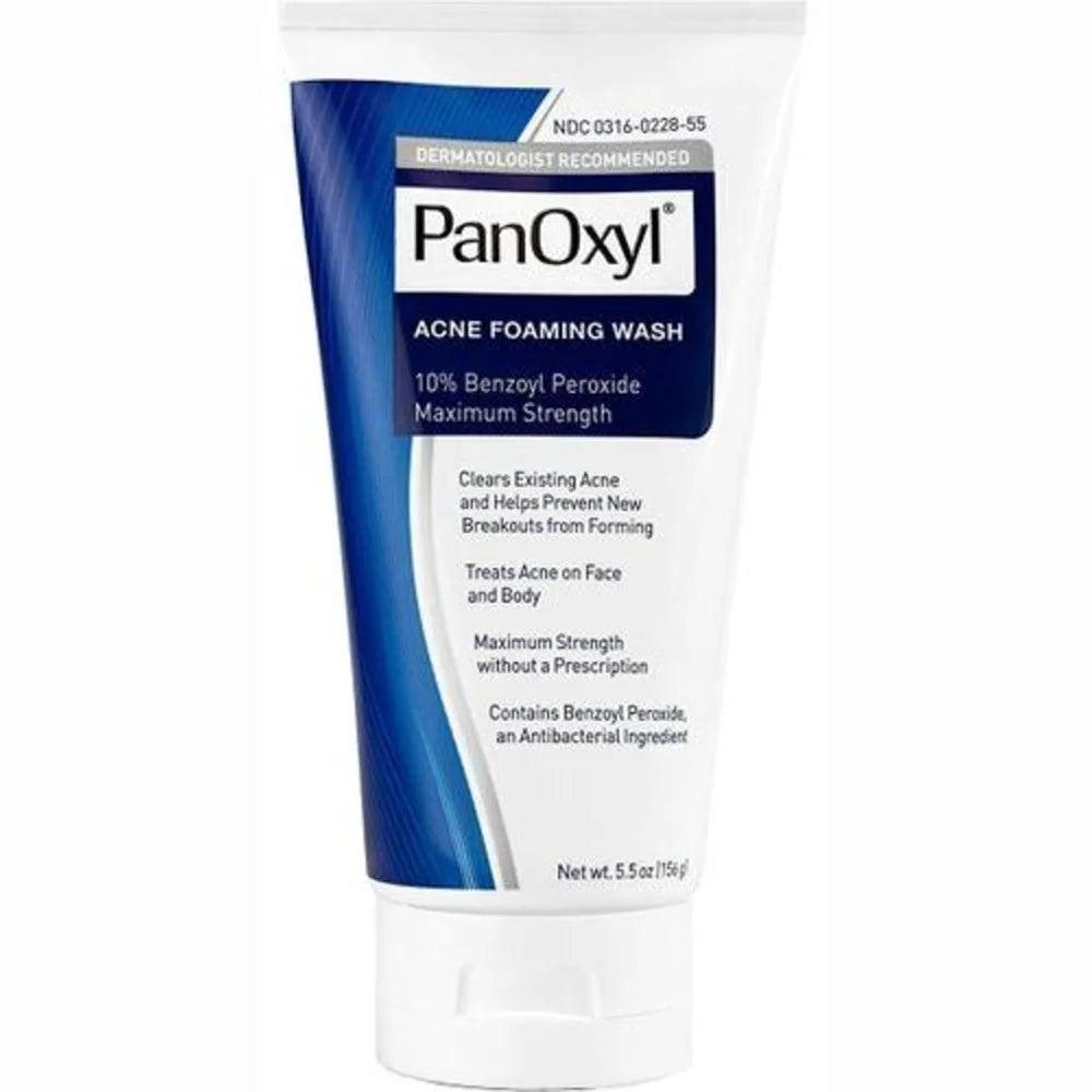 PanOxyl Acne Foaming Wash Benzoyl Peroxide 10% 156g
