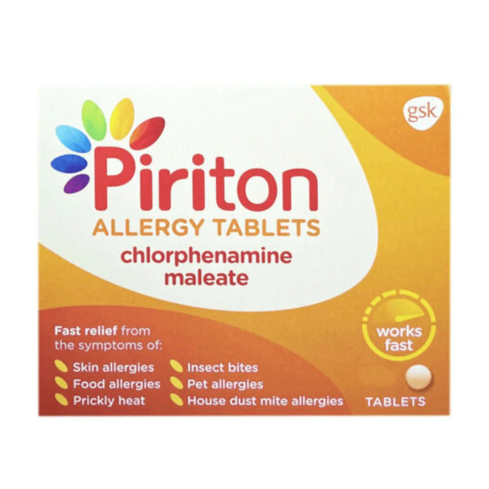 Piriton Allergy Tabs x60