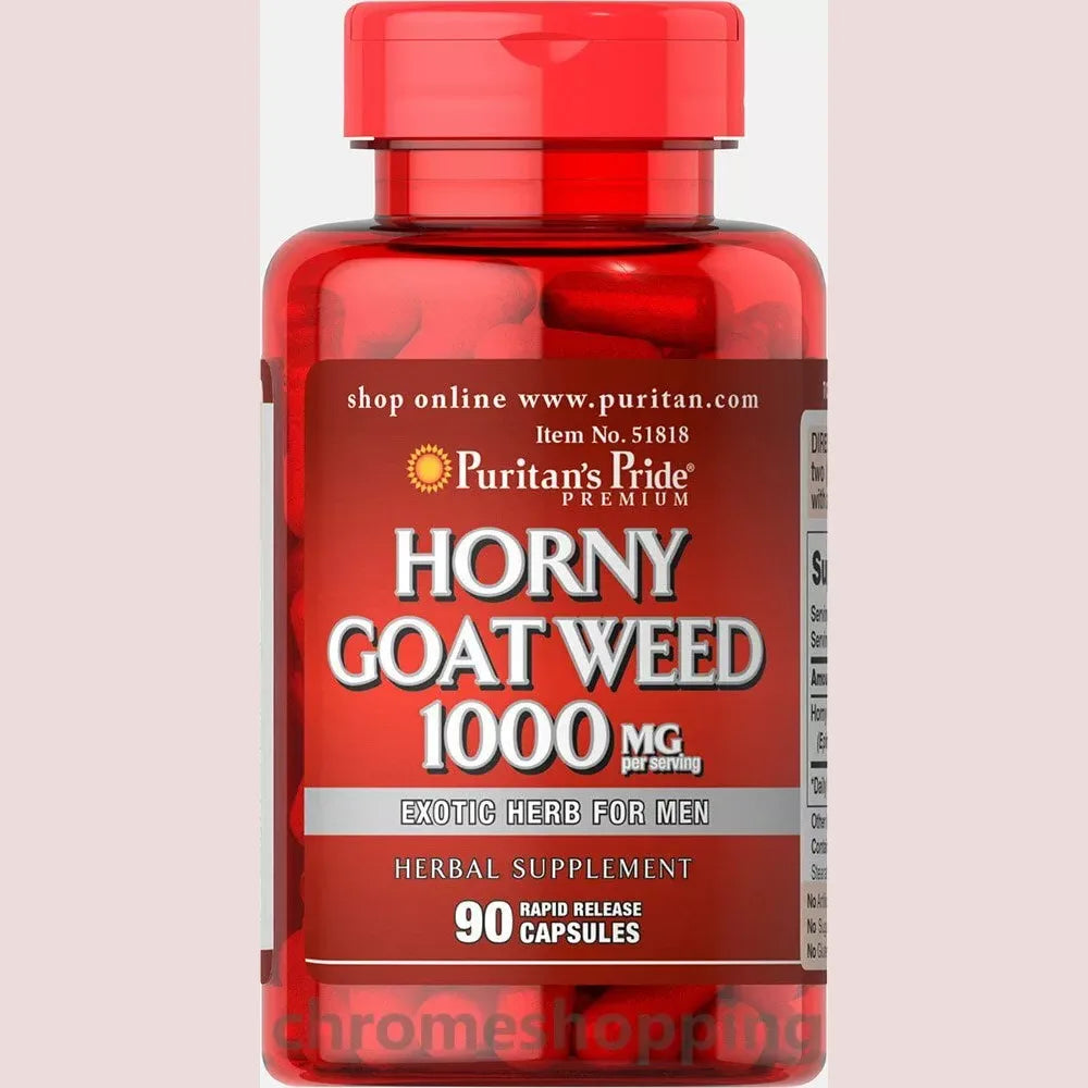 Puritan's Pride Horny Goat Weed 1000Mg X90