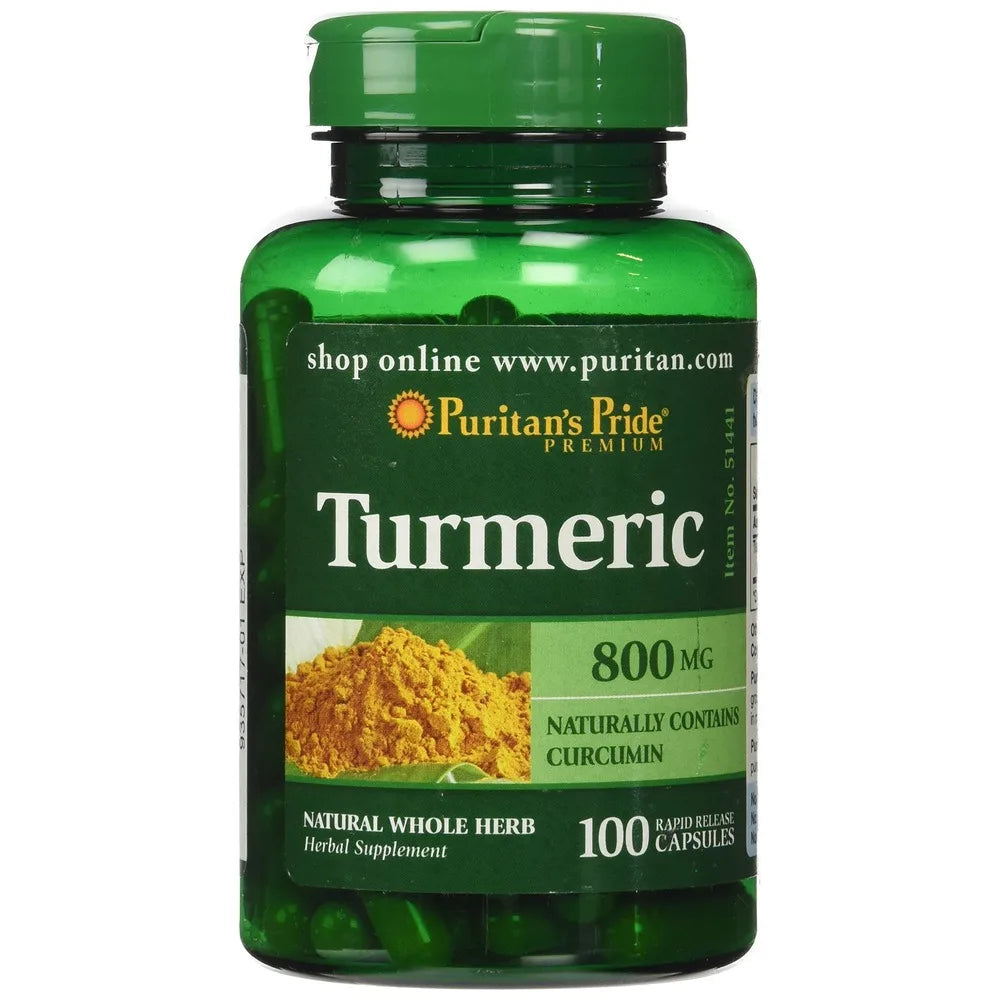 Puritan's Pride Turmeric 800mg x100