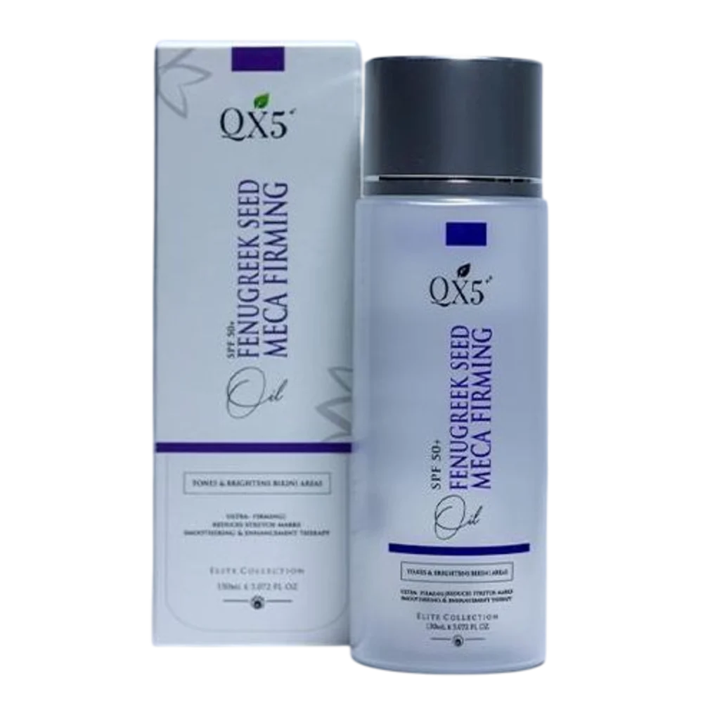 QX5 Fenugreek Seed Oil & Meca Firming Body Oil 100ml
