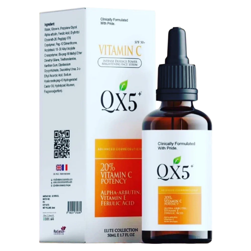 Qx5 20% Vitamin C Potency Serum 50ml