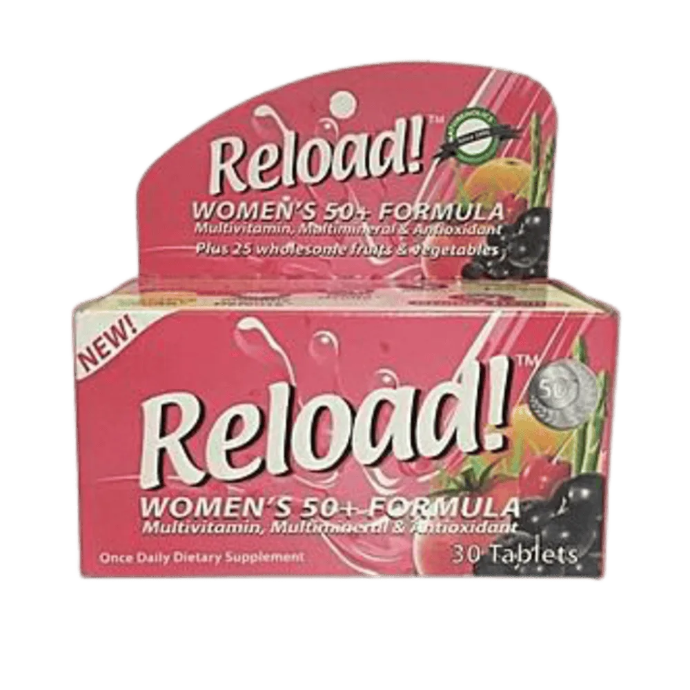 Reload Women 50+ Formula Multivitamins x30