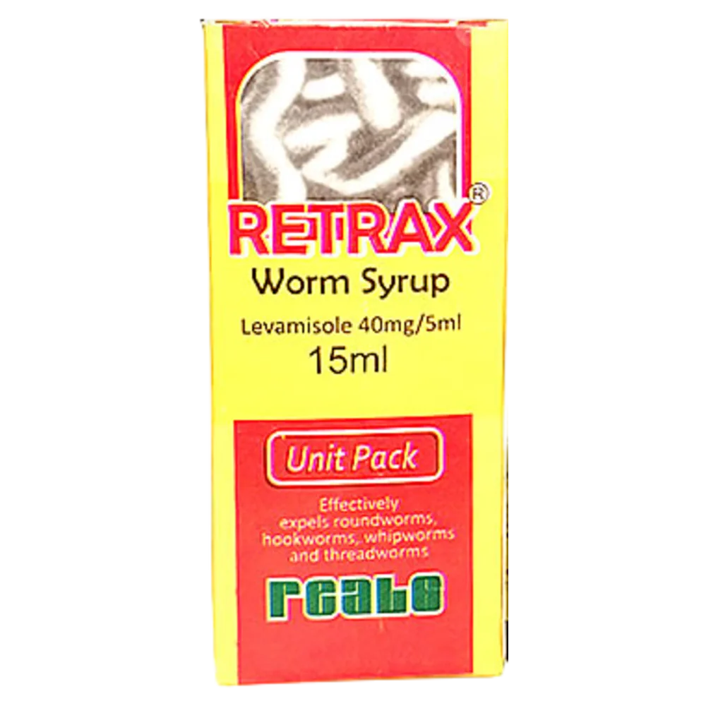 Retrax Levamisole Unit Pack 15ml Syrup