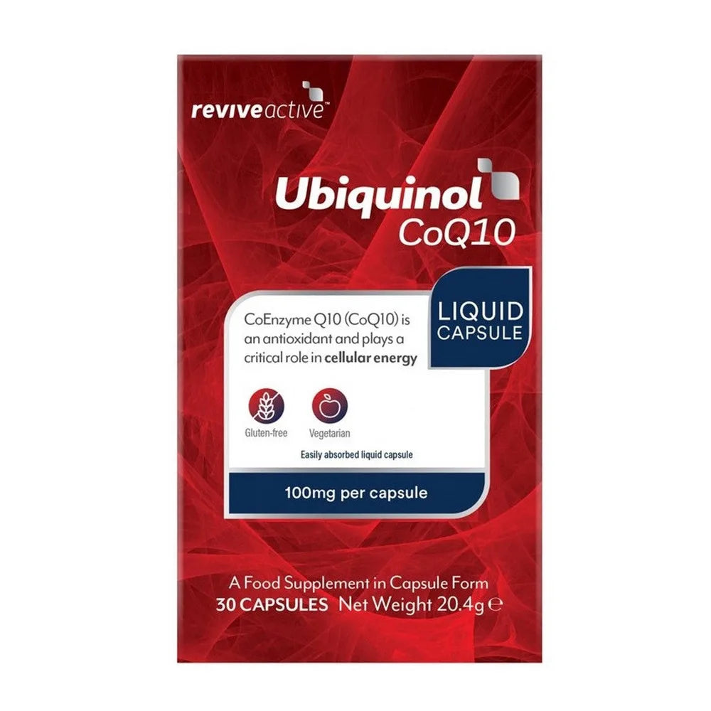 Revive Active Ubiquinol Coenzyme Q10 Capsules x30
