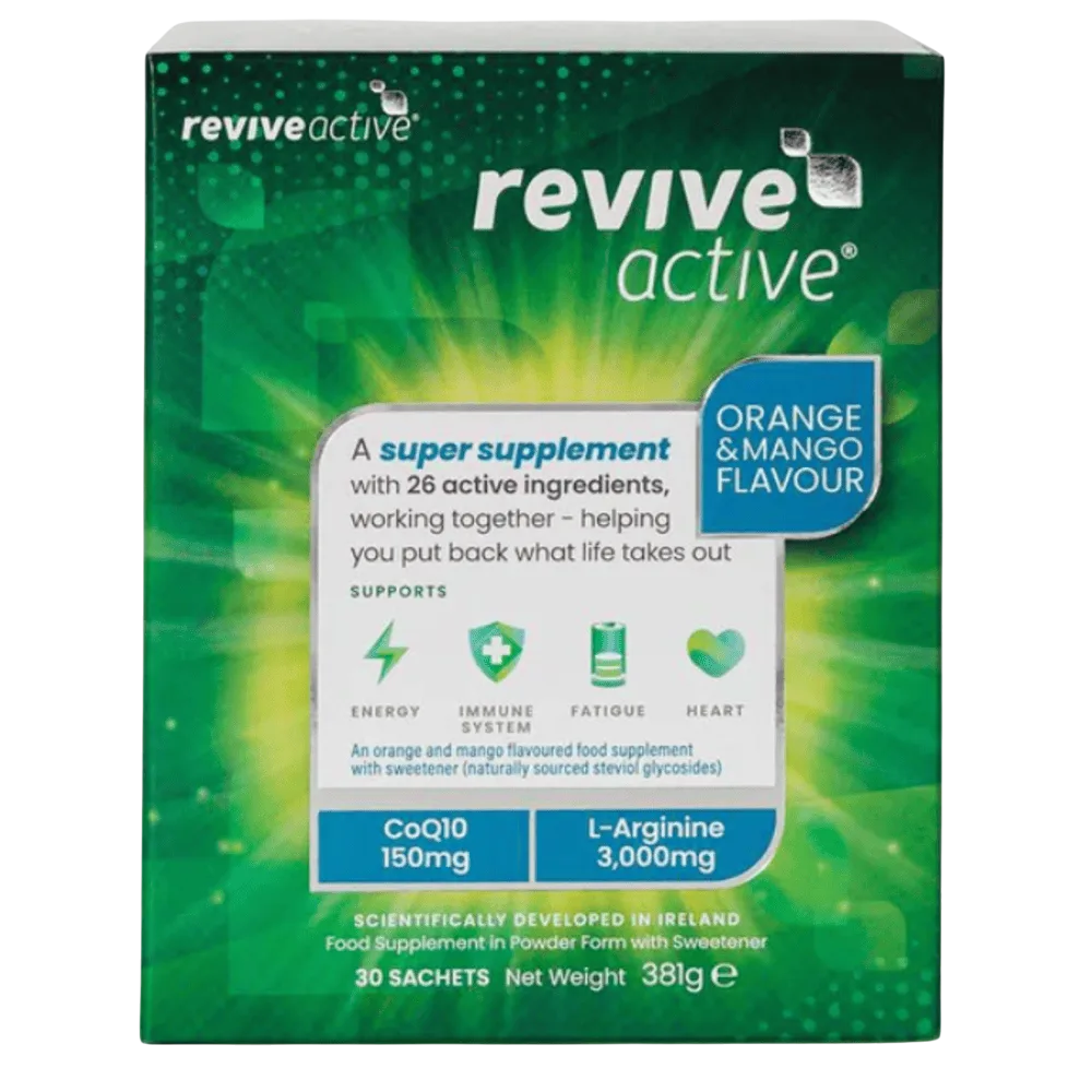 Revive Active (Co-Q 10/L-Arginine) 150/3000mg Powder x30