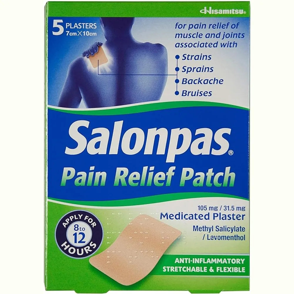 Salonpas Pain Relief 5 Patch 7cm x 10cm