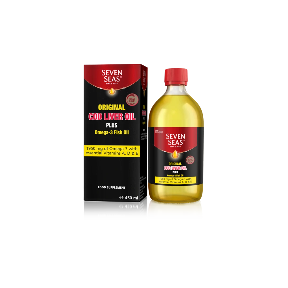 Seven Seas Pure Cod Liver Oil Traditional 450ml