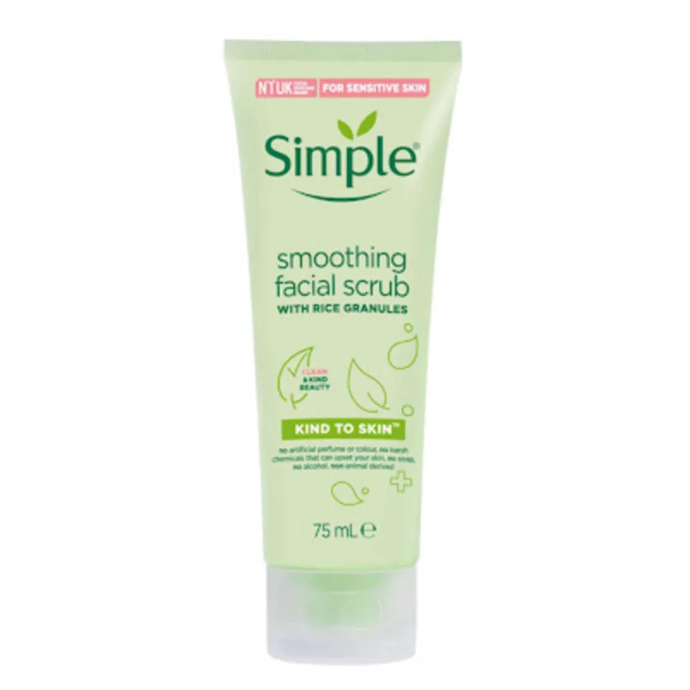 Simple Smoothing Facial Scrub 75ml