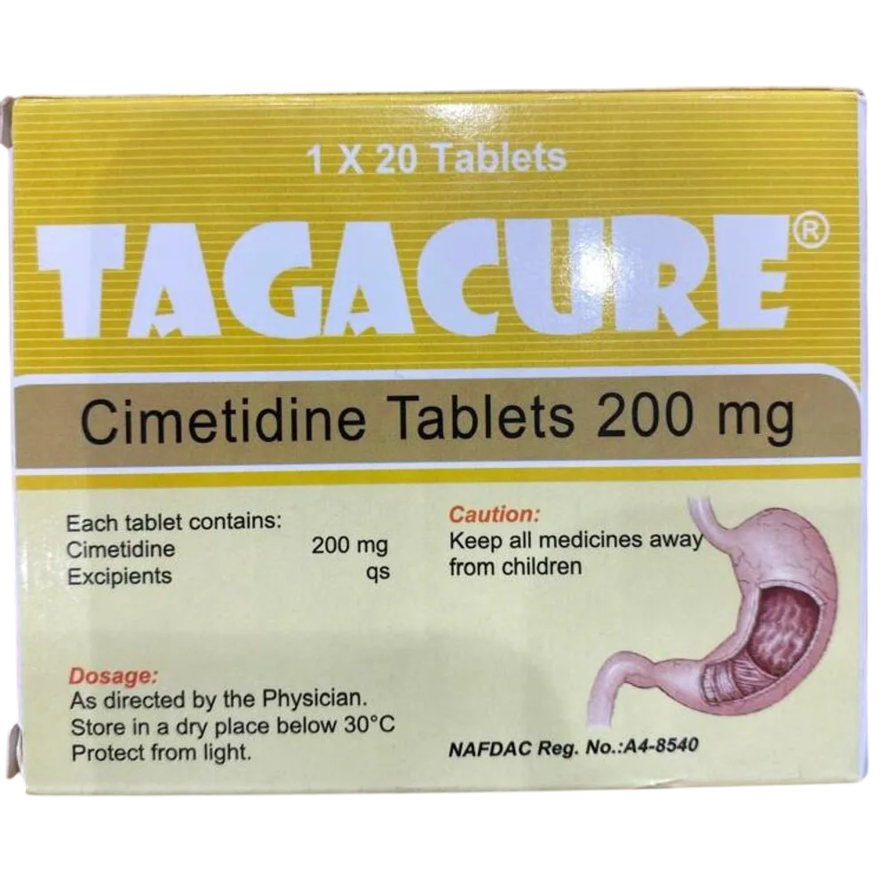 Tagacure Cimetidine 200mg x20