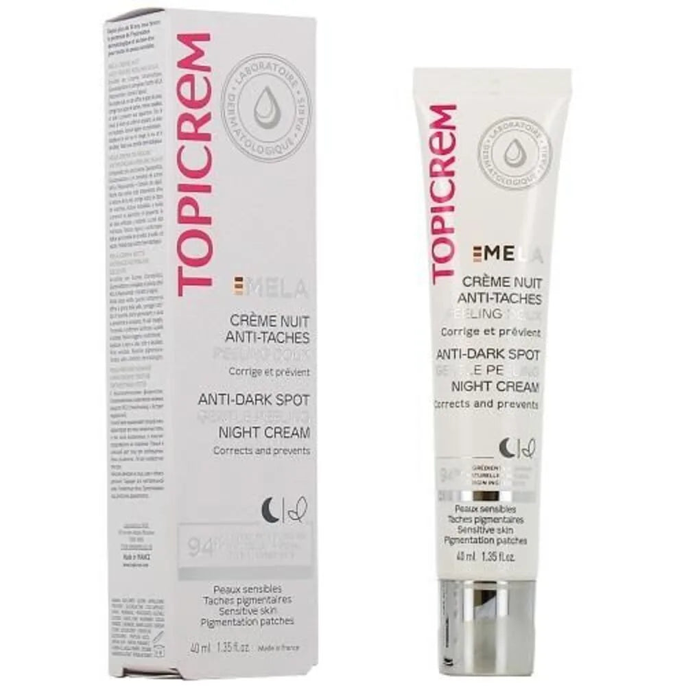 Topicrem Mela Anti-Dark Spot Gentle Peeling Corrective Night Cream 40ml