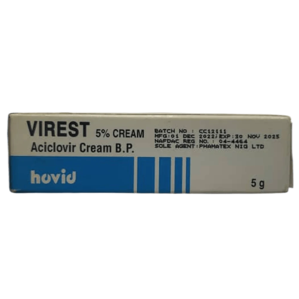 Virest 5% Cream