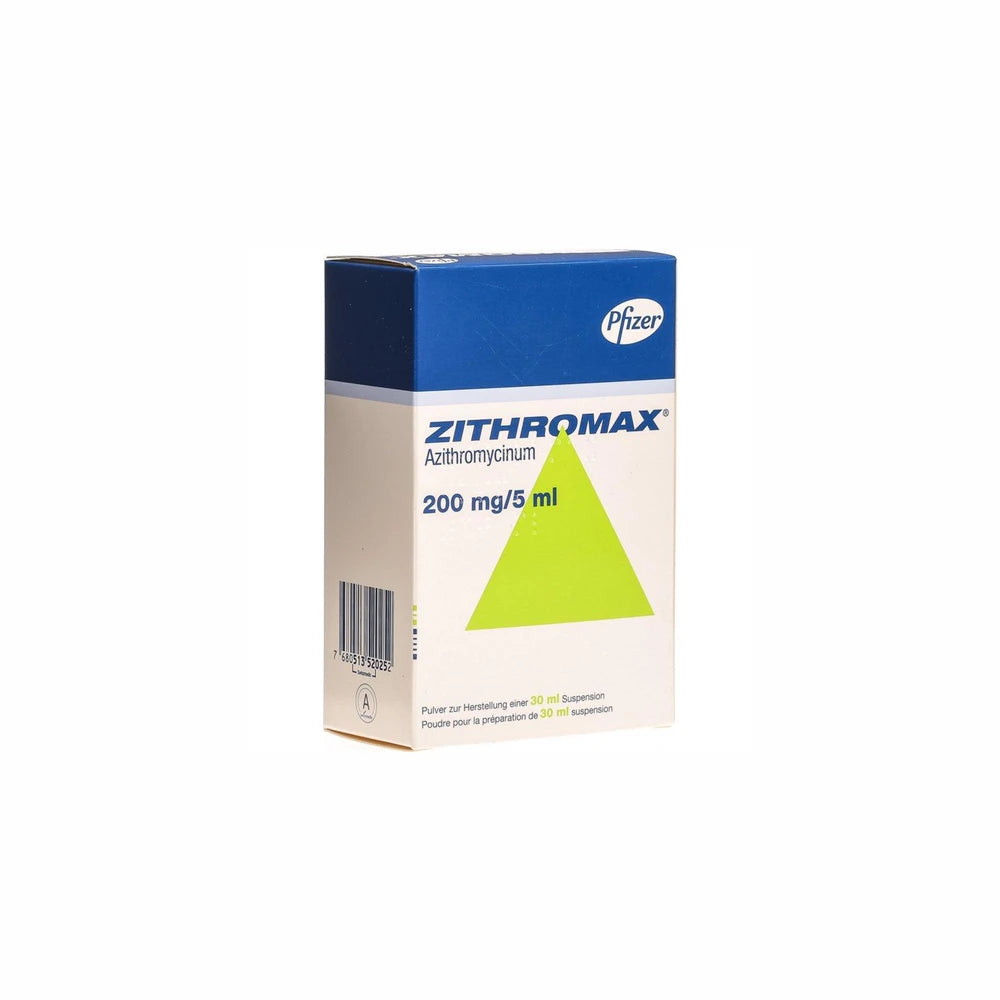 Zithromax Azithromycin 200mg/5ml Suspension