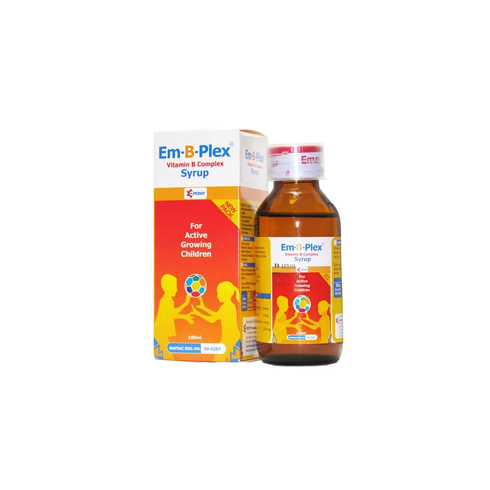 Em-B-Plex Vitamin B Complex Syrup 100ml