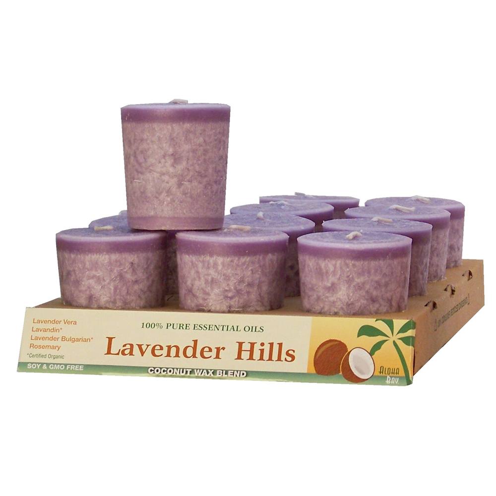 Aloha Bay Votive Candle - Lavender Hills