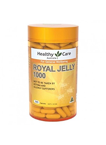 Healthy Care Royal Jelly 1000mg Capsules x 365