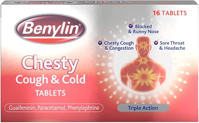 Benylin Chesty Cough and Cold Tablets X 16