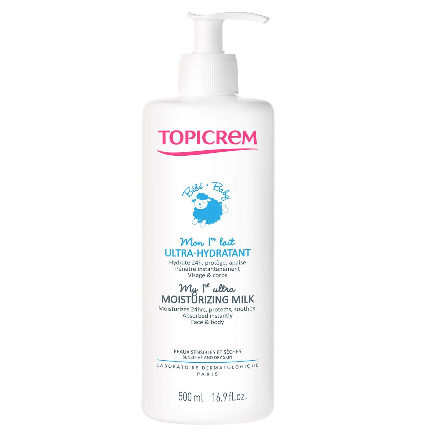 Topicrem Baby My 1st Moisturizing Milk 500ml