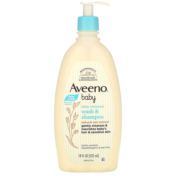 Aveeno Baby Daily Moisture Gentle Body Wash & Shampoo