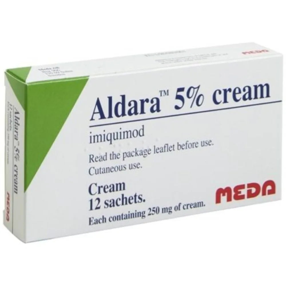 Aldara 5% 250mg Cream x12 Sachets