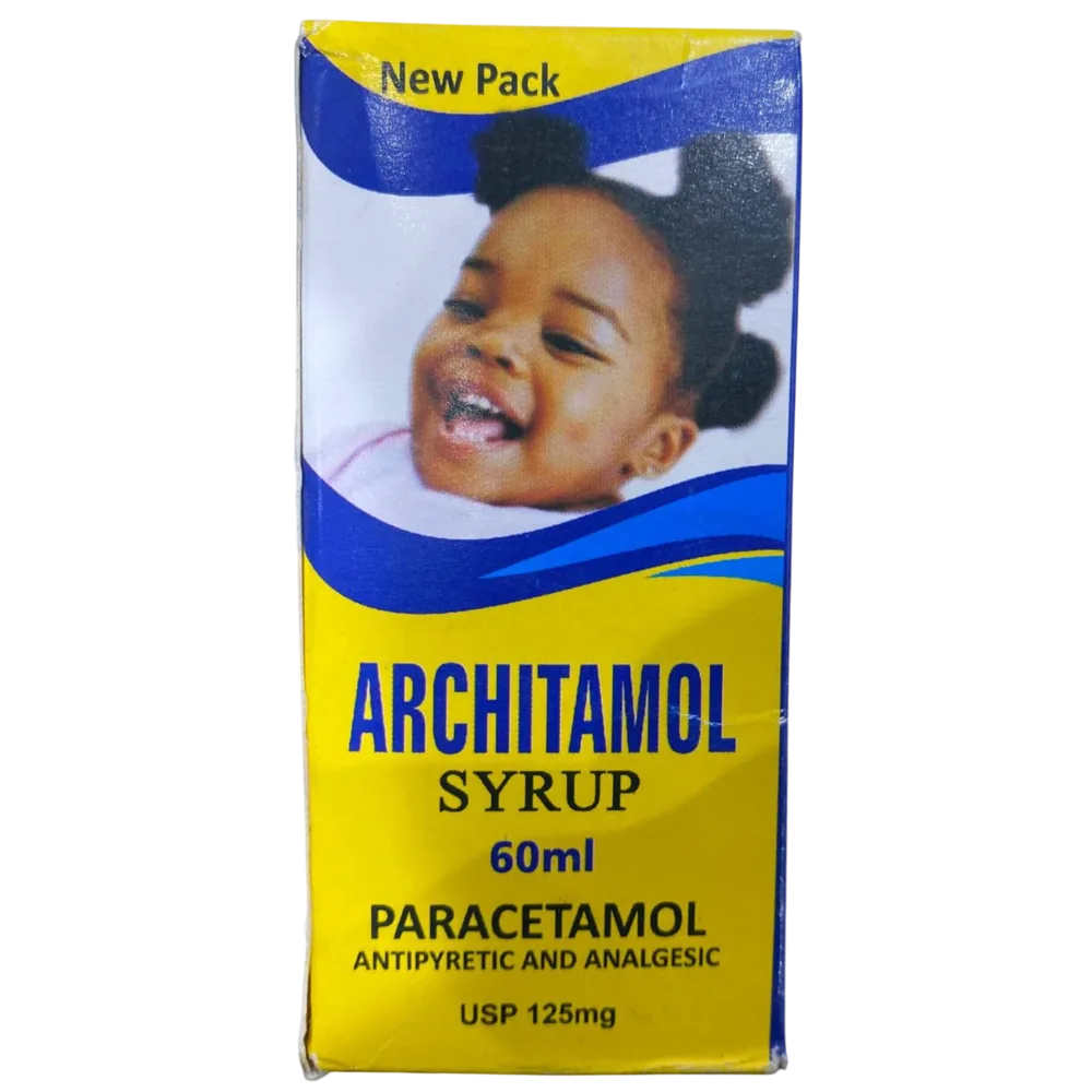 Architamol Paracetamol Syrup 60ml